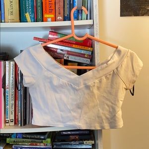 🔥3 FOR $10🔥 F21 White crop top